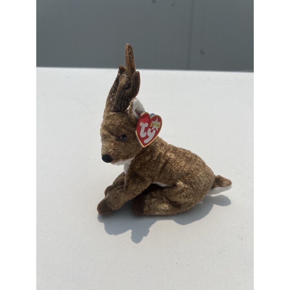 Ty Beanie Baby ROXIE the Reindeer 2000 Authentic Original Plush